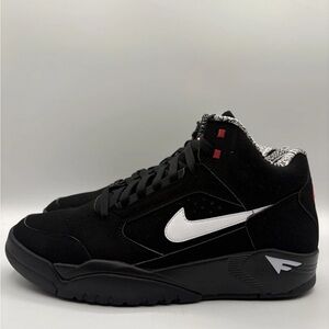 Nike Air Flight Lite Mid 'Black White' Men's Sneakers DQ7687-003 size 10